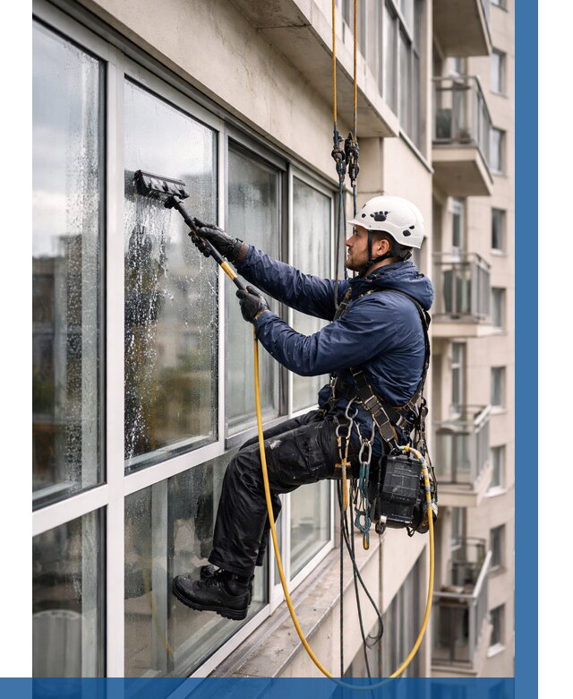 Мойка балконного остекления в Ногинске от 3546 р. | ВЫСОТНИК-Нгн