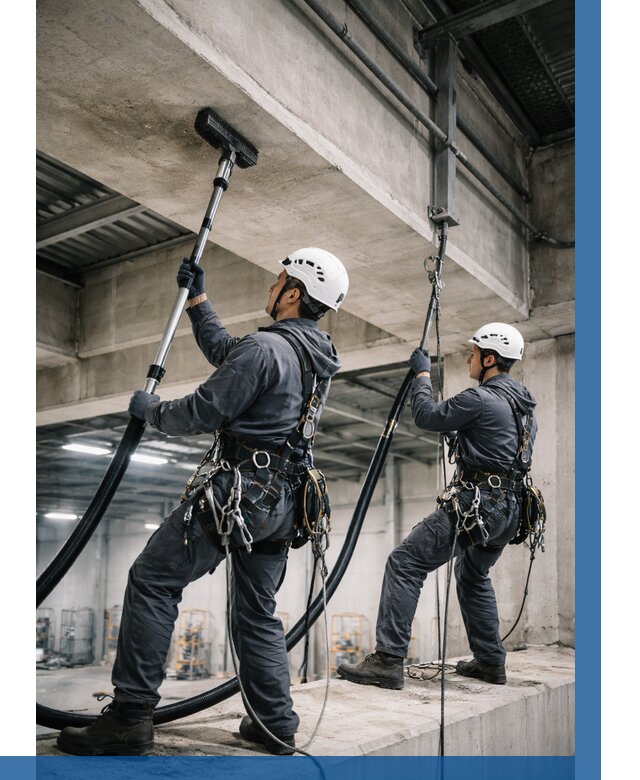 Обеспыливание потолочных конструкций в Ногинске от 253 р. |ВЫСОТНИК-Нгн