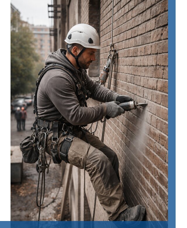 Расшивка кирпичных швов в Ногинске от 608 р. | ВЫСОТНИК-Нгн