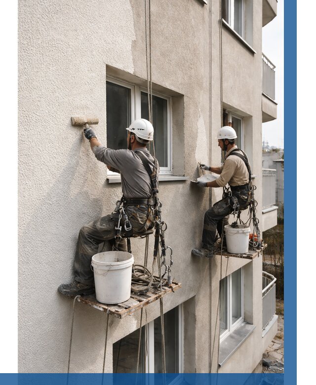 Нанесение короеда на фасад в Ногинске от 456 р. | ВЫСОТНИК-Нгн