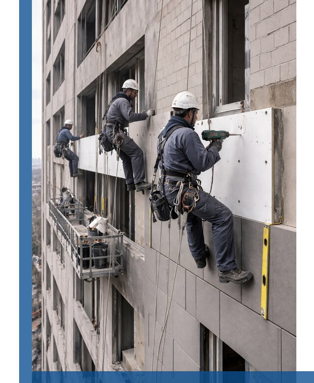 Монтаж фасадных термопанелей высокого качества в Ногинске