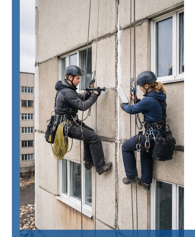 Герметизация межпанельных швов тёплым швом в Ногинске