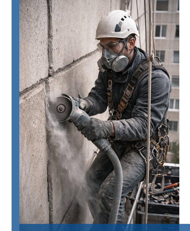 Штробление межпанельных швов в Ногинске качественно и быстро