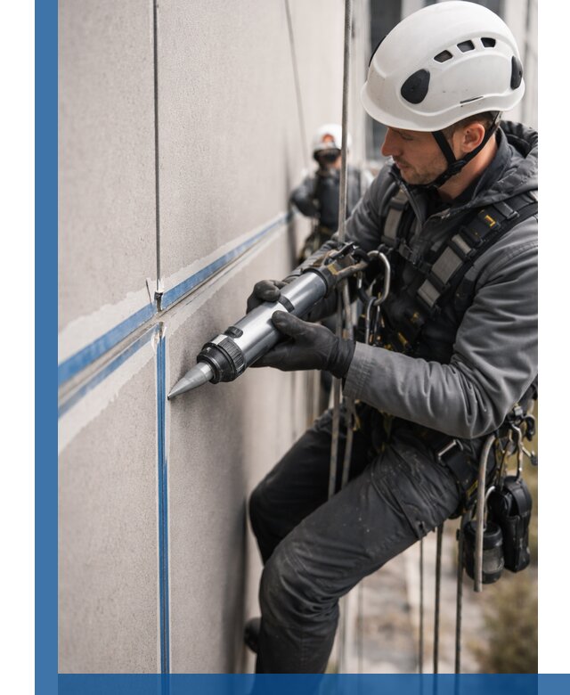 Герметизация стыков фасадных панелей в Ногинске качественно и быстро