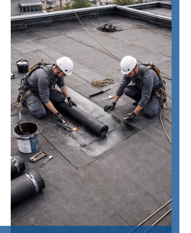 Ремонт мягкой кровли под ключ в Ногинске от 709 р. | ВЫСОТНИК-Нгн