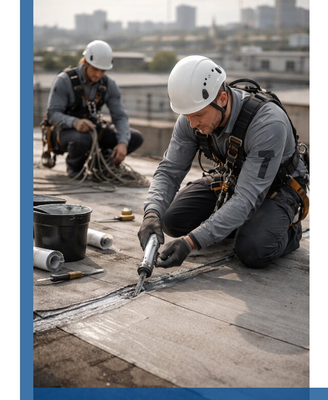 Аварийное и капитальное устранение протечек кровли в Ногинске