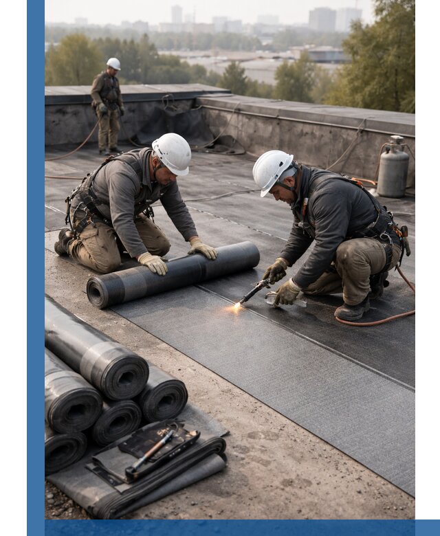 Монтаж мягкой кровли в Ногинске профессионально и надежно