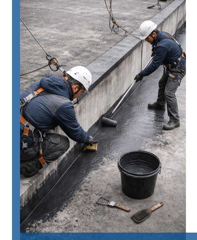 Гидроизоляция кровли жидкой резиной профессионально в Ногинске