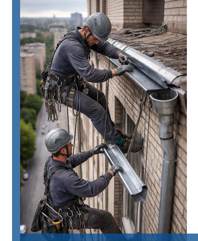 Ремонт водосточных желобов в Ногинске, быстро и качественно