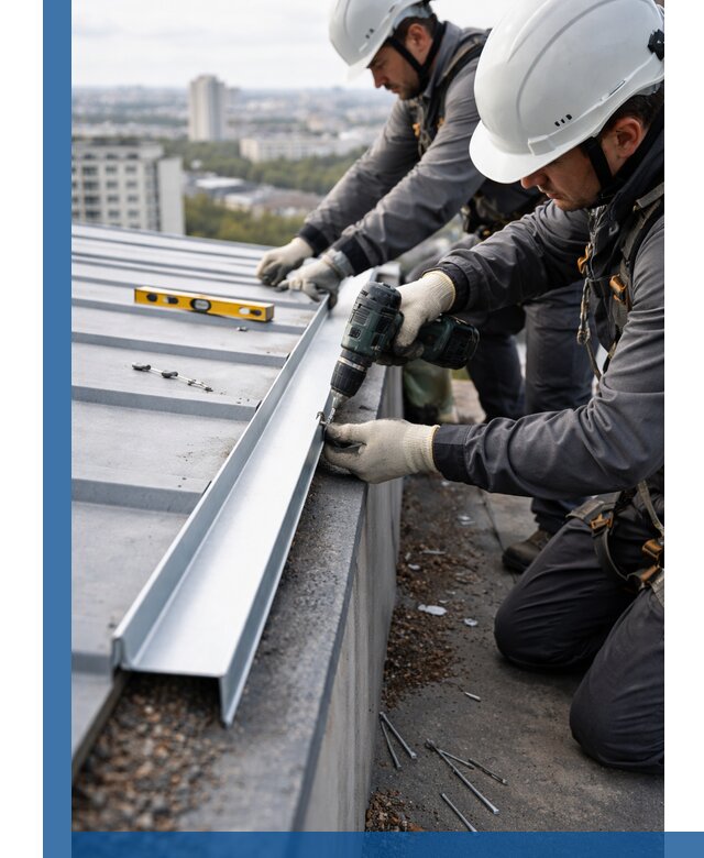 Монтаж капельника на кровле в Ногинске с гарантией качества