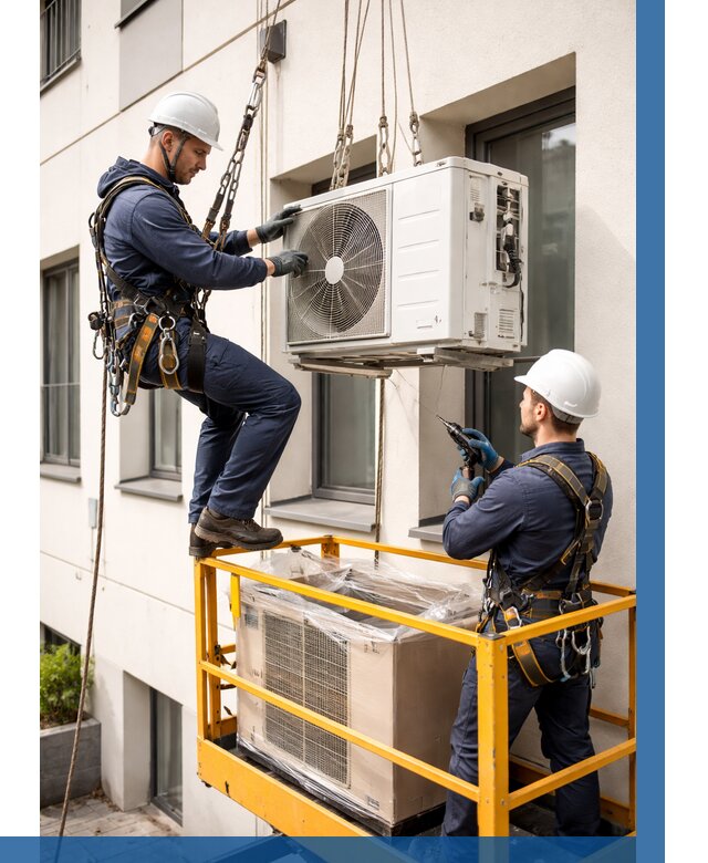 Демонтаж внешнего блока кондиционера в Ногинске от 3546 р. | ВЫСОТНИК-Нгн