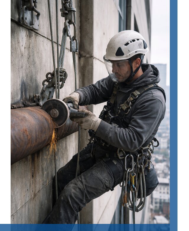 Резка металла на высоте в Ногинске по цене от 4559 р. | ВЫСОТНИК-Нгн