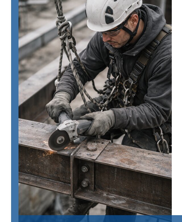 Резка металла на высоте в Ногинске для зданий и конструкций