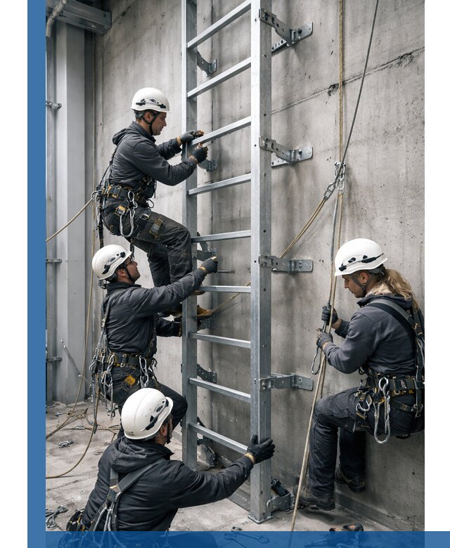 Монтаж металлических лестниц в Ногинске под ключ со гарантией