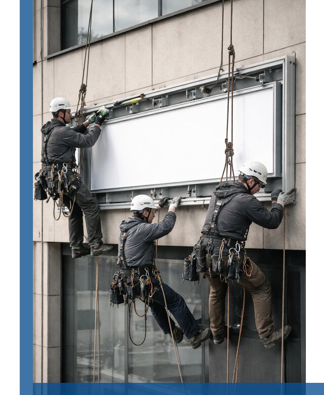 Профессиональный монтаж светового короба под ключ в Ногинске