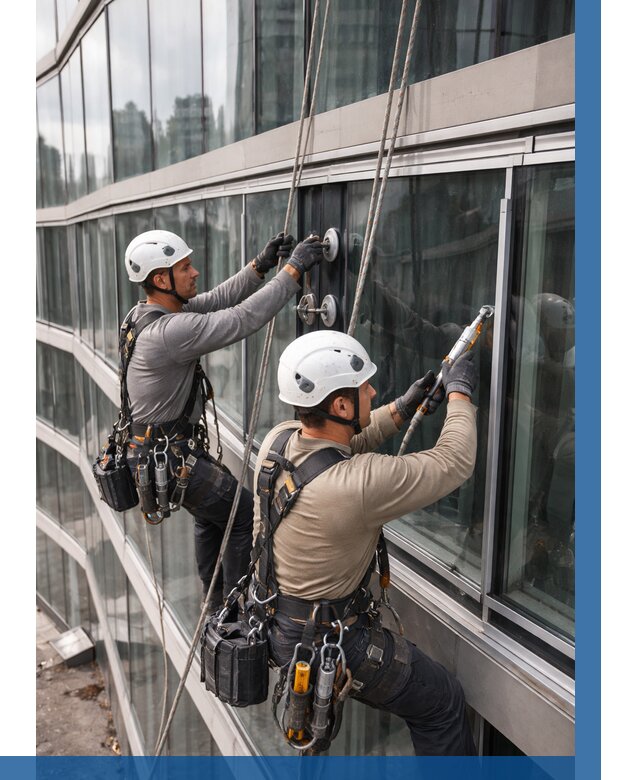 Радиусное остекление фасада в Ногинске от 12157 р. | ВЫСОТНИК-Нгн