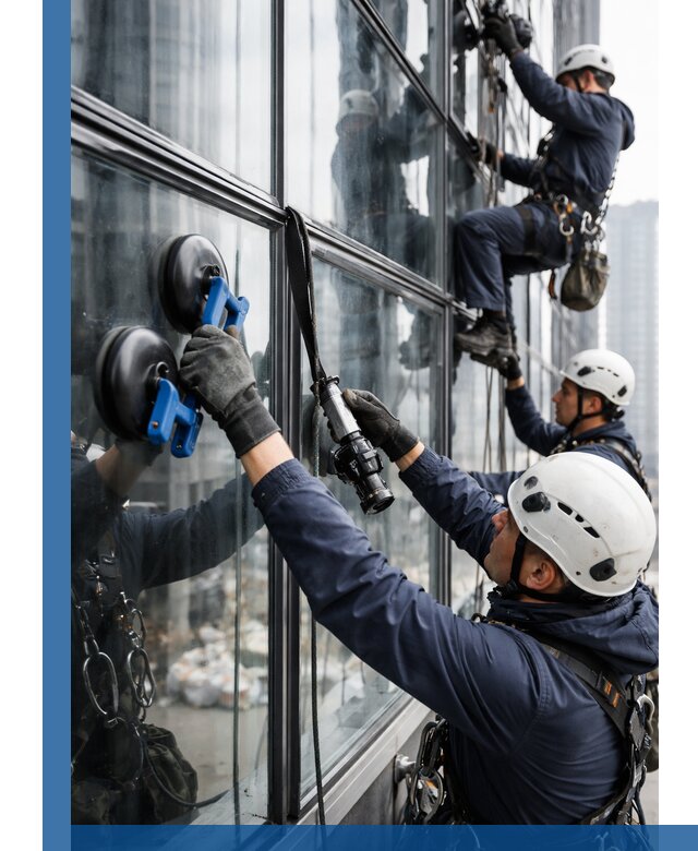 Радиусное остекление фасадов под ключ в Ногинске с гарантиями