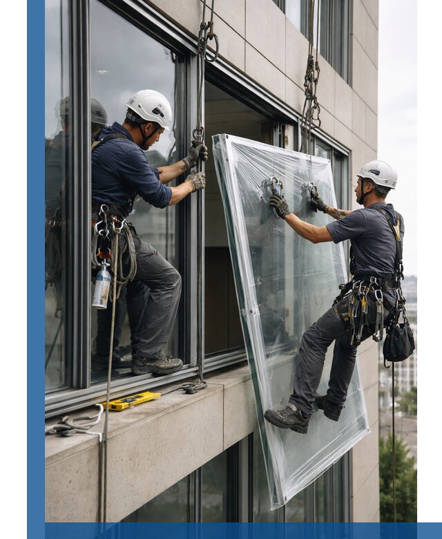 Профессиональная замена стекла в витраже в Ногинске с гарантией