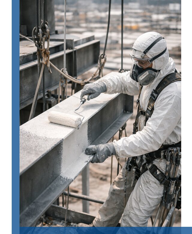 Профессиональная огнезащитная обработка металлоконструкций в Ногинске