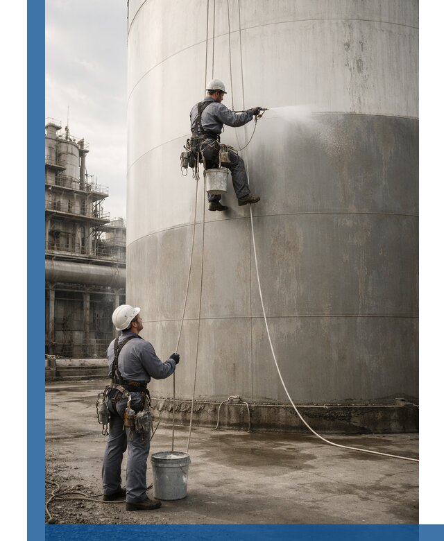 Покраска стальных резервуаров и емкостей в Ногинске профессионально