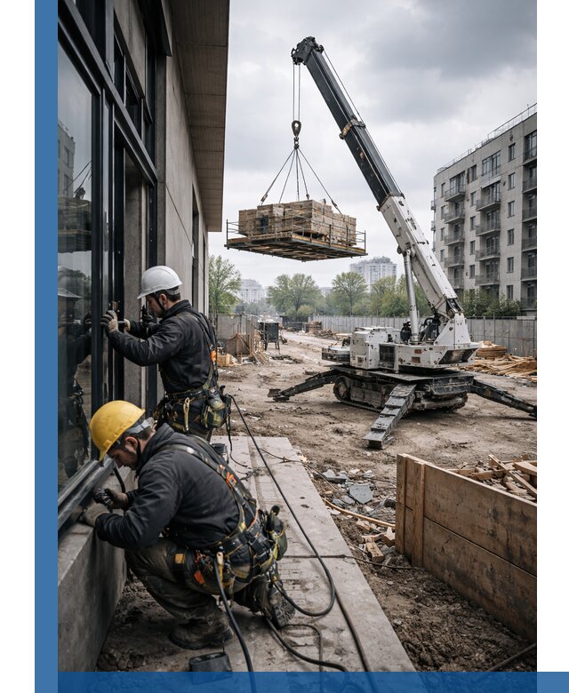 Аренда крана Пионер в Ногинске для строительных работ