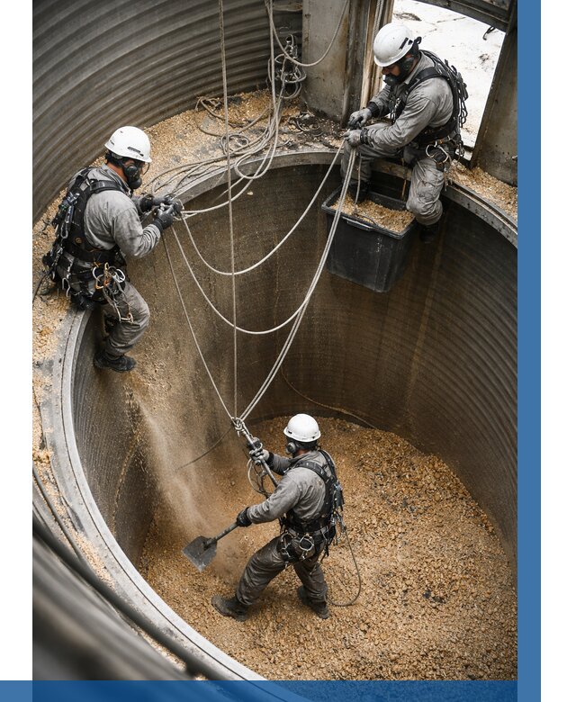 Чистка зерновых бункеров в Ногинске от 12157 р. | ВЫСОТНИК-Нгн