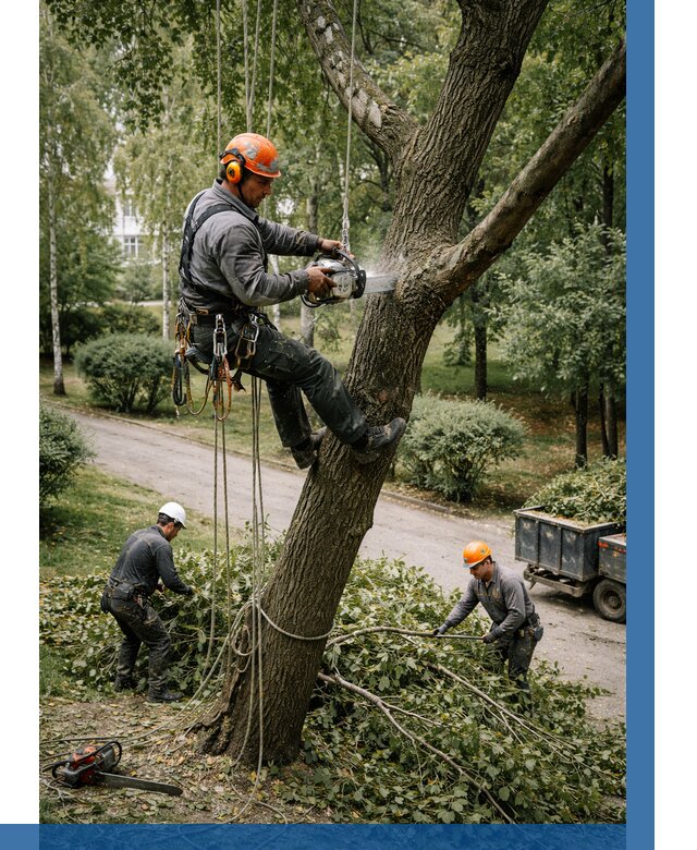 Кронирование деревьев в Ногинске от 6585 р. | ВЫСОТНИК-Нгн