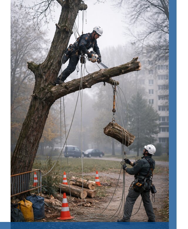 Удаление аварийных деревьев в Ногинске от 15197 р. | ВЫСОТНИК-Нгн