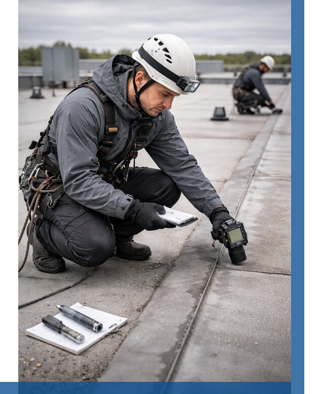 Обследование кровли на протечки в Ногинске от 4559 р. | ВЫСОТНИК-Нгн