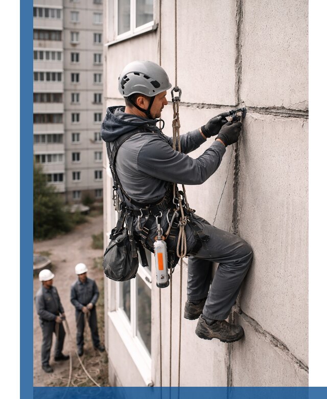 Обследование межпанельных швов и герметизация в Ногинске