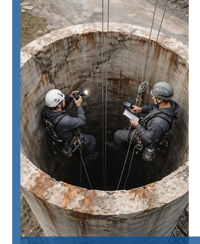 Обследование дымовой трубы: диагностика и оценка состояния в Ногинске